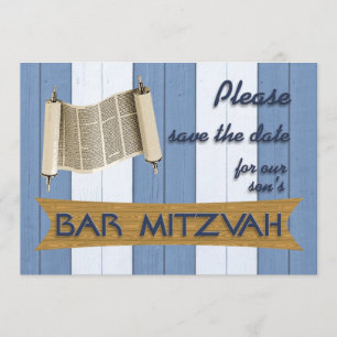 Reserva La Fecha Bar Mitzvah Guardar la fecha