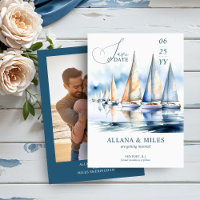 Barcos acuáticos y Boda de fotografía costera