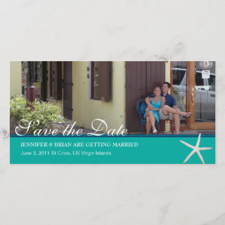 Reserva La Fecha Beachy Save the Date Photocard
