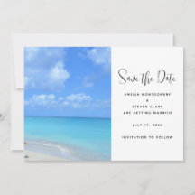 Beautiful Turquoise Tropical Beach Wedding