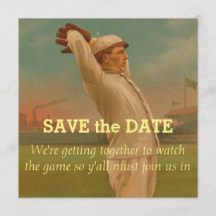 Reserva La Fecha Béisbol vintage 1
