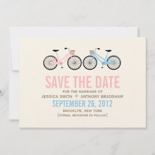 Reserva La Fecha Bicicletas Su boda y su boda Salven la fecha