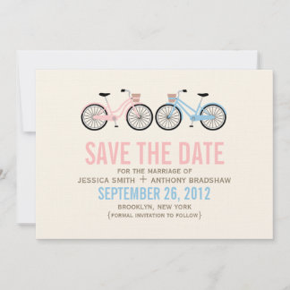 Reserva La Fecha Bicicletas Su boda y su boda Salven la fecha