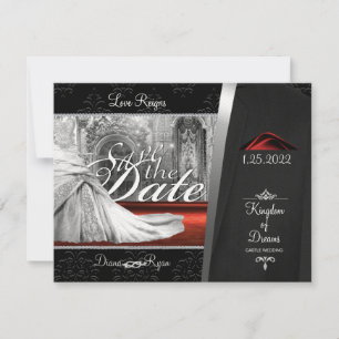 Reserva La Fecha Black Tie Save the Date