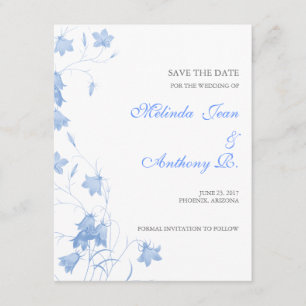 Reserva La Fecha Bluebells - Blue Save the Date