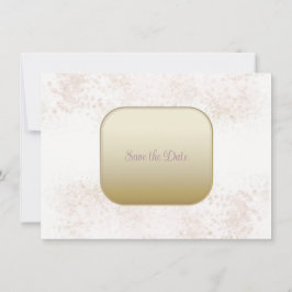Reserva La Fecha Blush Flush y Gold Save The Date