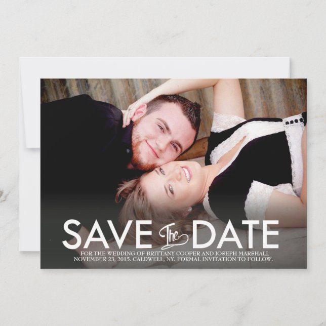 Reserva la fecha | BODA (Anverso)