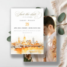 Boda acuático Nashville City Skyline