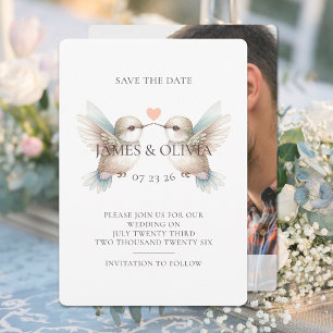 Reserva La Fecha Boda Adorable Añadir Foto Guardar La Fecha