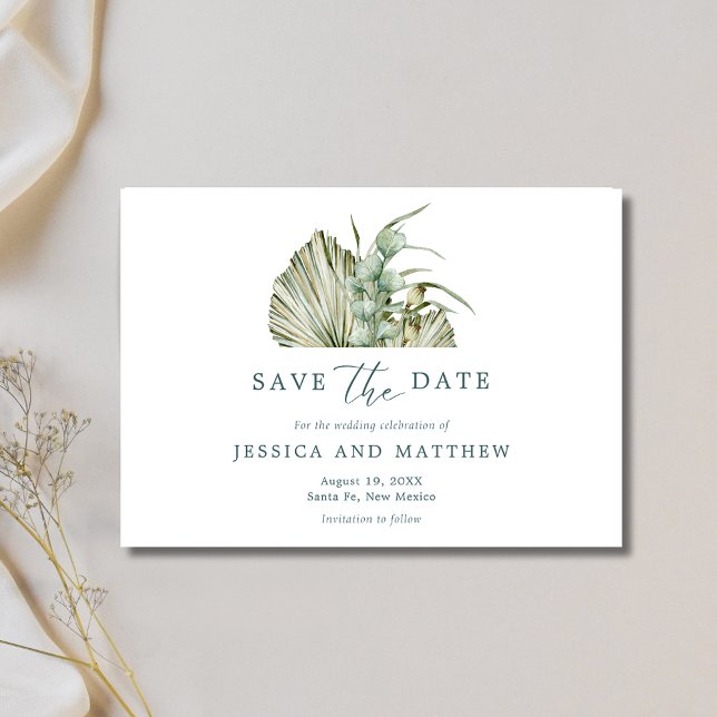 Reserva La Fecha Boda al aire libre Fall Floral Rustic (Fall Floral Rustic Outdoor Wedding Save The Date)