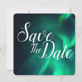 Reserva La Fecha Boda Aurora Boreal Save The Date