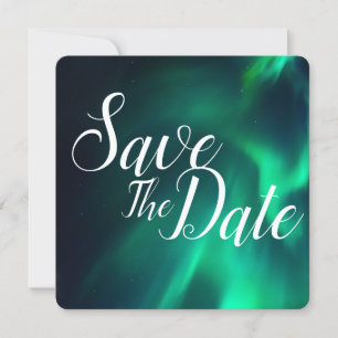 Reserva La Fecha Boda Aurora Boreal Save The Date