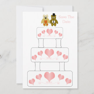 Reserva La Fecha Boda Boda de diseño de tarta