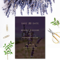 Boda Boho Elegante Floral Lavanda de Verano
