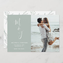 Boda Botánica Moderna De Sabio Suave Salva La Fech