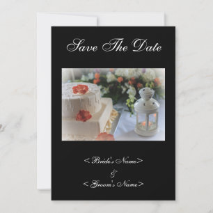 Reserva La Fecha Boda Cake y Lantern