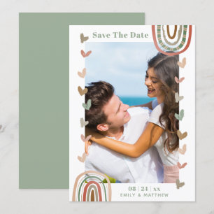 Reserva La Fecha Boda Casual Boho moderno
