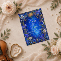 Boda Celestial Art Nouveau