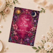 Boda Celestial Art Nouveau Romántica
