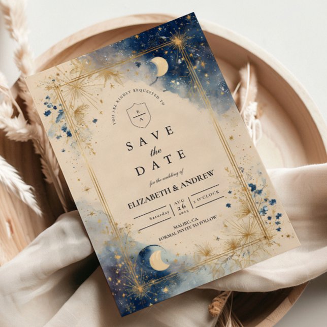 Reserva La Fecha Boda Celestial Noche Dorada (Subido por el creador)