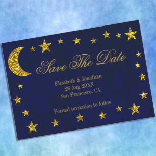 Reserva La Fecha Boda Celestial Nocturno