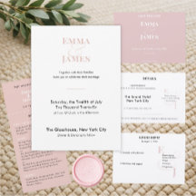 Boda con Ampersand de Rubor Inverso | Guarde la Fe