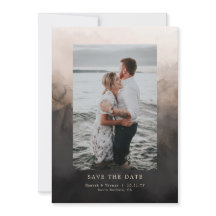 Boda con Tinta Oscura Save the Date