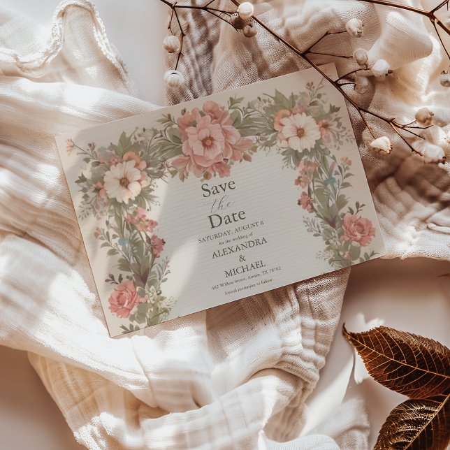 Reserva La Fecha Boda de Art Nouveau del Jardín Botánico (Subido por el creador)