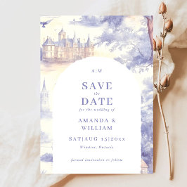 Reserva La Fecha Boda de arte Toile de Jouy