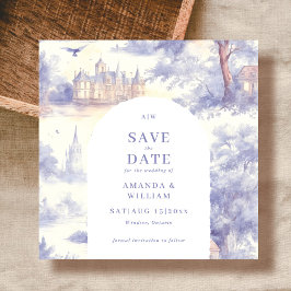 Reserva La Fecha Boda de arte Toile de Jouy