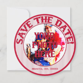 Reserva La Fecha Boda de béisbol Save-The-Date-Template 01