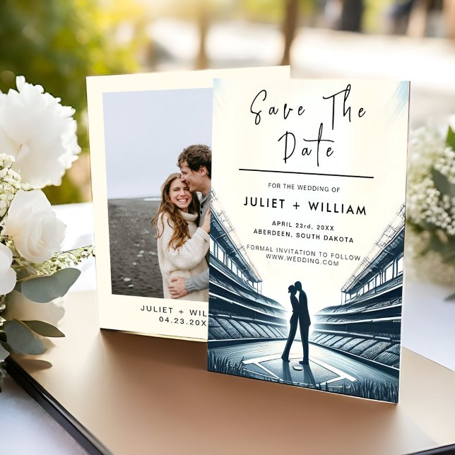 Reserva La Fecha Boda de béisbol Team Ball Field Pitch (Subido por el creador)