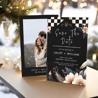 Reserva La Fecha Boda de Boho Studio Creative Illustrated