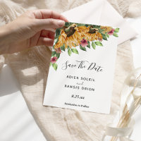 Boda de Boho Sunflower Rustic Wildflower
