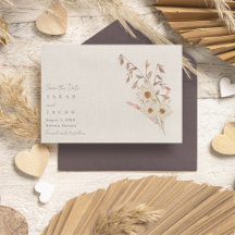 Boda de Boho Wildflower Bohemiano ruso