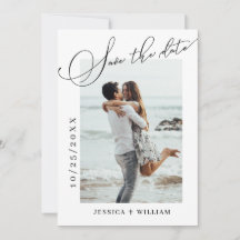 Boda de caligrafía simple elegante