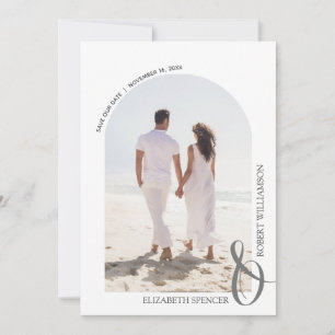 Reserva La Fecha Boda de código QR de presupuesto Foto Guardar fech