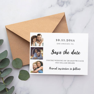 Reserva La Fecha Boda de collage de fotografías
