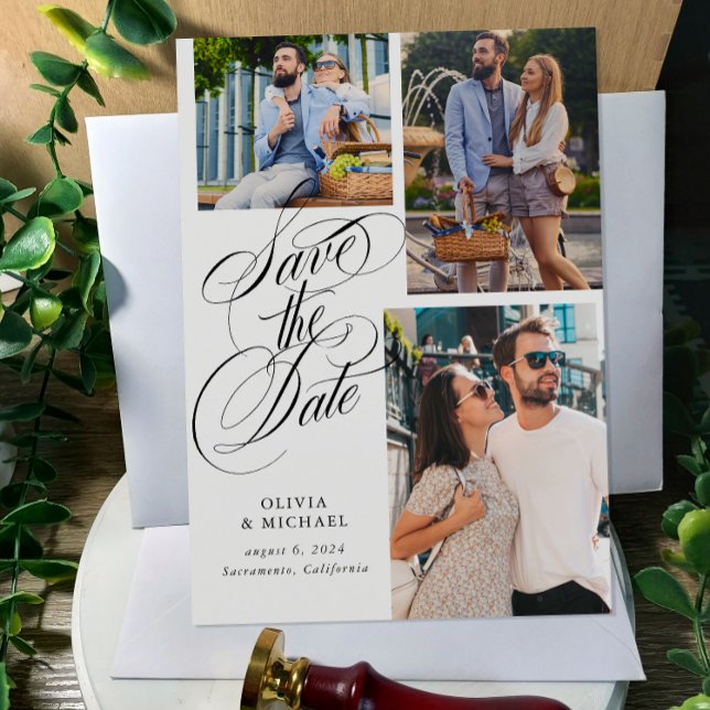 Reserva La Fecha Boda de Collage de fotos de código QR (Subido por el creador)