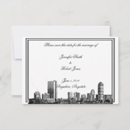 Reserva La Fecha Boda de destino de Boston salva la fecha