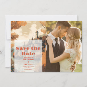 Reserva La Fecha Boda de destino del lago Como de Italia