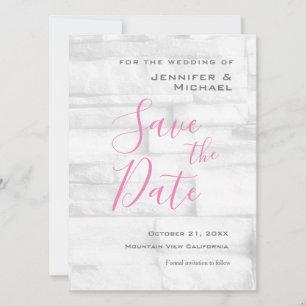 Reserva La Fecha Boda de diseño de pared profesional Minimalista mo