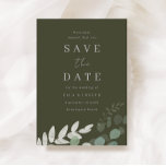 Reserva La Fecha Boda de elegancia de hoja verde oliva divina<br><div class="desc">Elegancia de hoja verde oliva Divina Boda Guardar la fecha Ver colección coincidente en Nest Store y Nest Store</div>