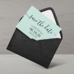 Reserva La Fecha Boda de escritura moderna de la Fábrica de la Mone<br><div class="desc">Simple y moderna Boda de guión Guardar las tarjetas de fecha. Para una personalización más avanzada de este diseño,  haga clic en el botón "Personalizar". Los elementos coincidentes y más opciones de color también están disponibles bajo petición.</div>