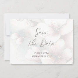Reserva La Fecha Boda de flores de cerezo Añadir foto Guardar fecha