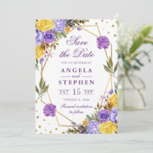 Boda de flores de primavera en acuarela boho con m