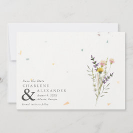 Reserva La Fecha Boda de fotografía del Jardín Floral de Flor Silve