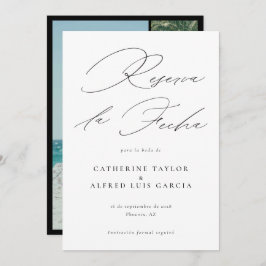 Reserva La Fecha Boda de fotografía en español La Reserva