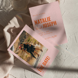 Reserva La Fecha Boda de fotografía singularmente divertida de colo