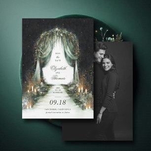 Reserva La Fecha Boda de fotos de la noche del sueño forestal encan